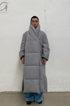 HED MAYNER two -piece lapel coat AW22_O30_Gry/WO gray PHM6